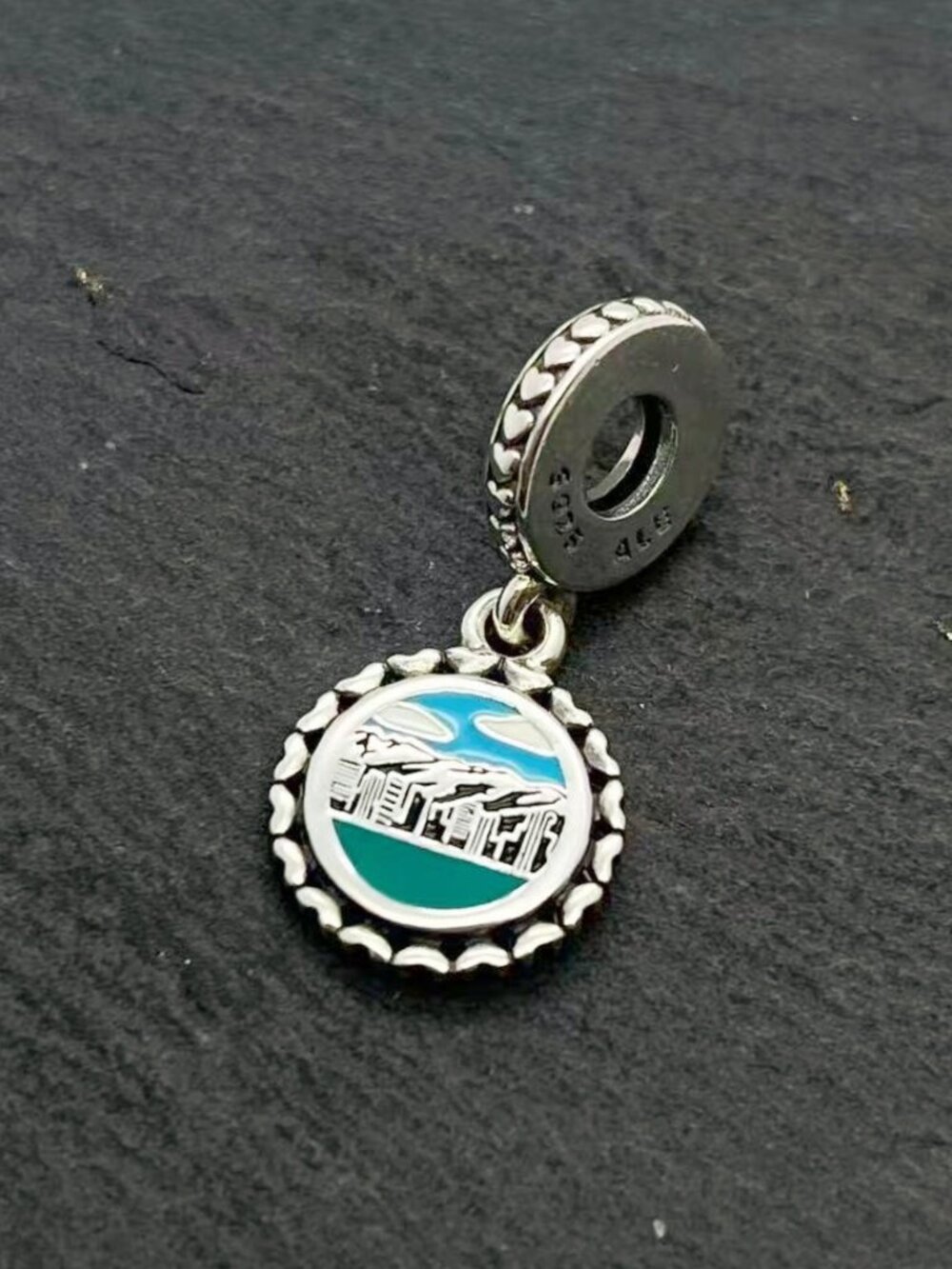 Pandora Vancouver BC Exclusive Charm Sterling Silver Dangle Charm Jewelry